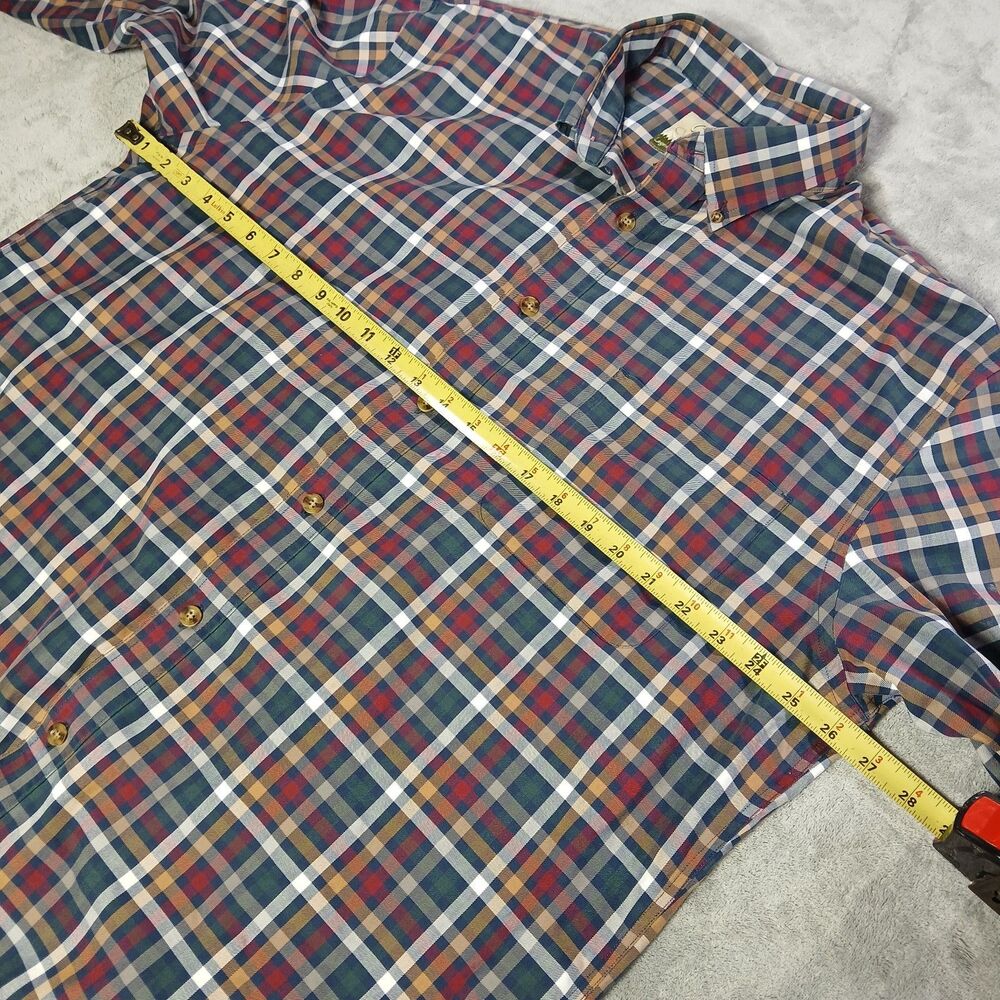 CABELA'S Outfitter Series Plaid Shirt XL Modern-Heritage Cabin-Core Archive XL - Picture 4 of 8